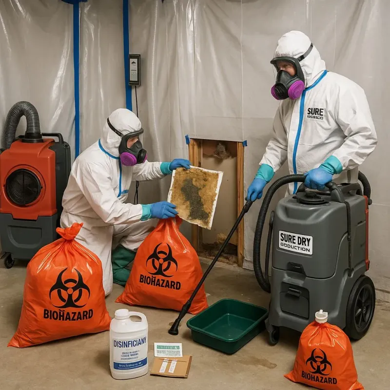 Contaminated Water Handling Protocols process in North Charleroi, PA